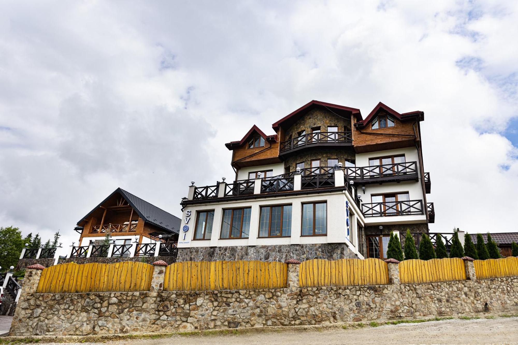 Svoi Hotel Palyanytsya Exterior foto